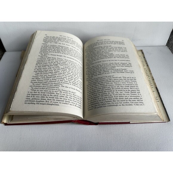 Rich Man Poor Man A Novel IRWIN SHAW Hardcover Red Dust Jacket - Picture 16 of 16